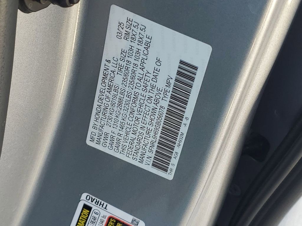 Used 2025 Honda Odyssey EX-L image 47