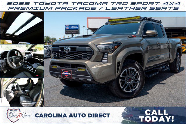 Used 2025 Toyota Tacoma TRD Sport w/ TRD Sport Premium Package AWD/4WD image 1