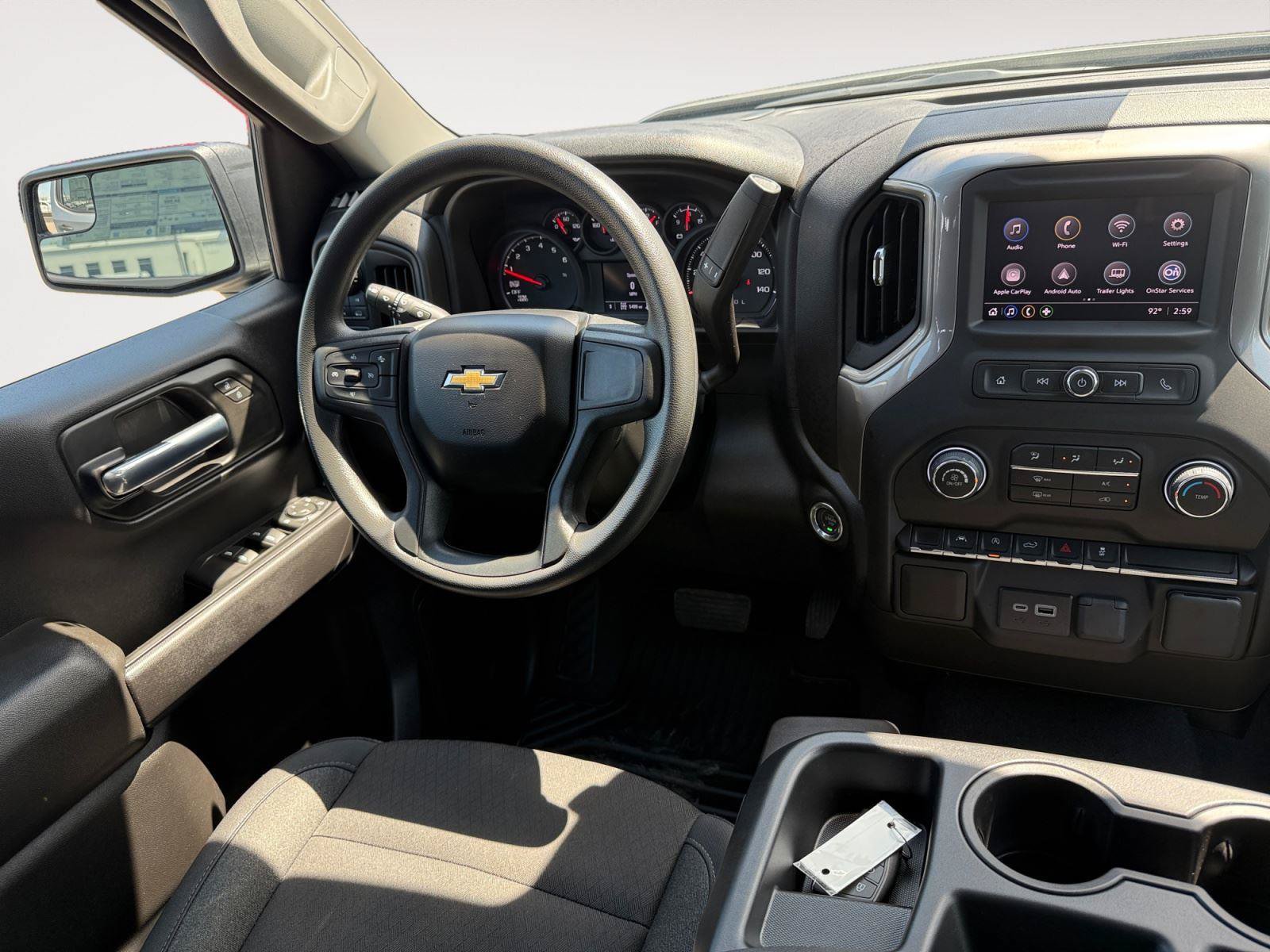 Used 2026 Chevrolet Silverado 1500 Custom w/ Turbomax Blackout Package AWD/4WD image 11
