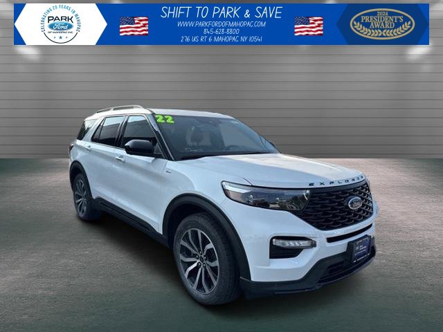 Certified 2022 Ford Explorer ST-Line w/ Class IV Trailer Tow Package image 1