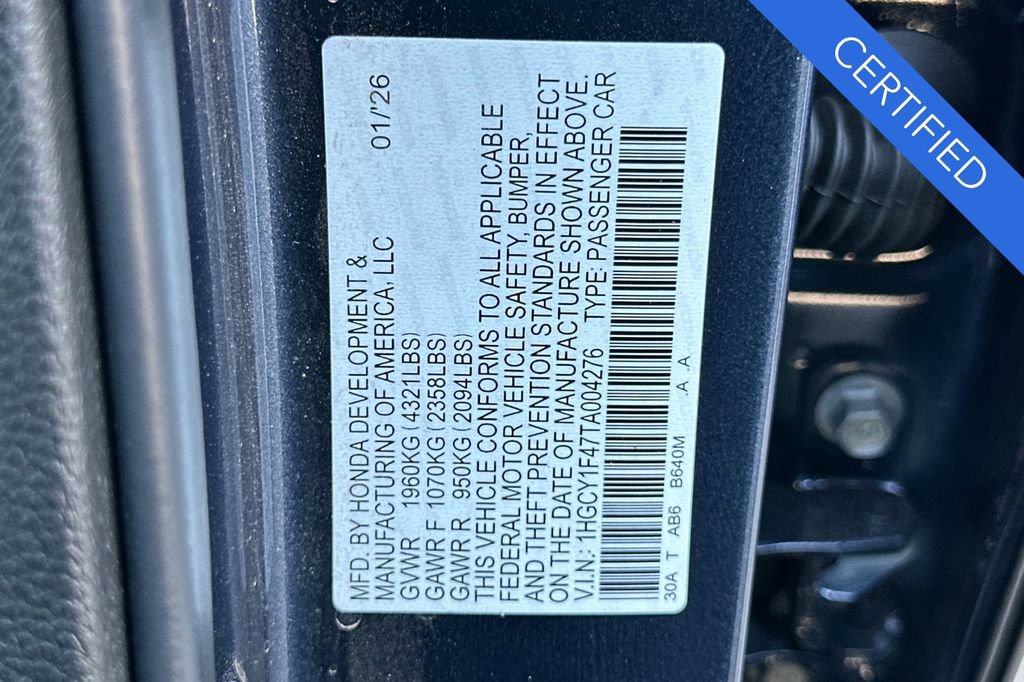 Certified 2026 Honda Accord SE image 32