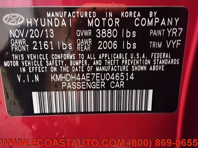 Used 2014 Hyundai Elantra SE w/ Option Group 02 FWD image 22