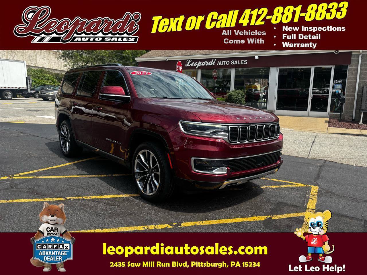 Used 2022 Jeep Wagoneer Series III w/ Premium Group I