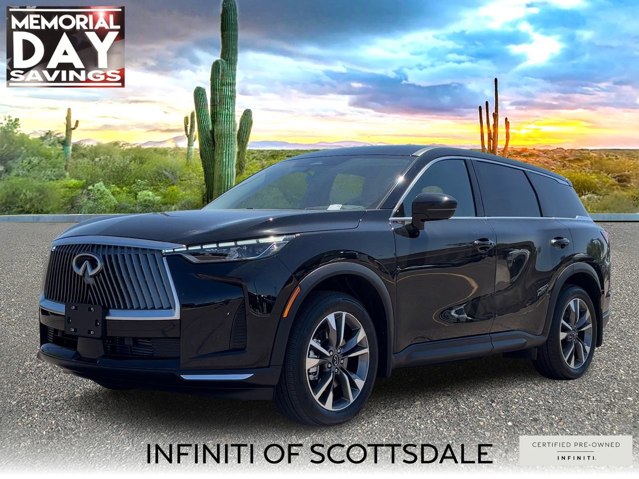Certified 2026 INFINITI QX60 Pure w/ Cargo Package FWD image 1
