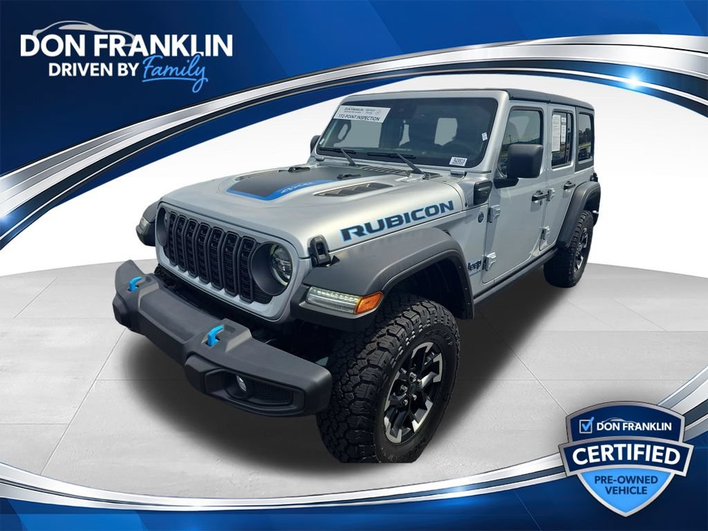 Used 2024 Jeep Wrangler Unlimited Rubicon 4xe