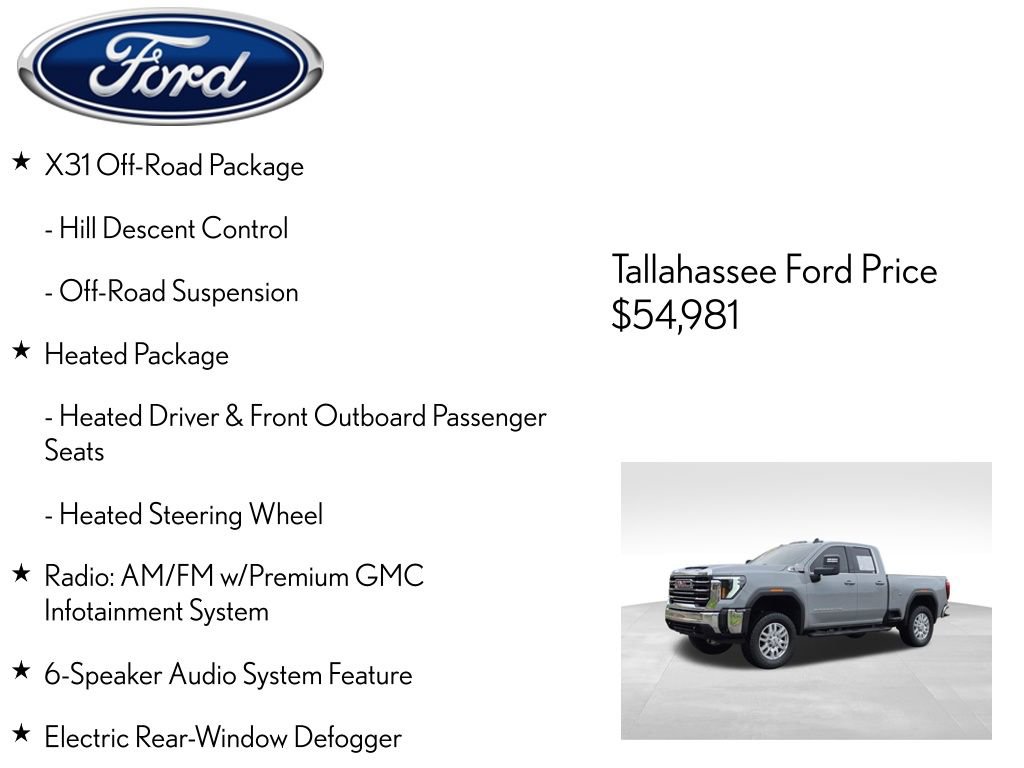 Used 2024 GMC Sierra 2500 SLE w/ SLE Value Package; image 9