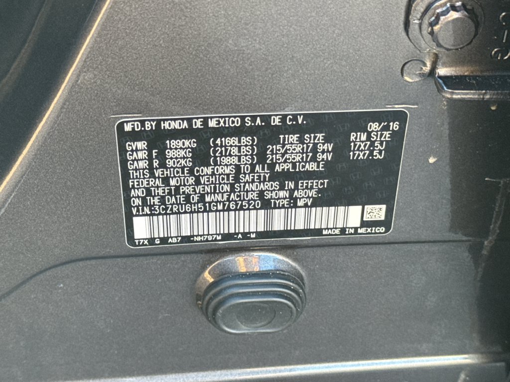Used 2016 Honda HR-V EX image 48