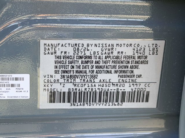 New 2027 Nissan Sentra SR w/ Floor Mat Package FWD image 24