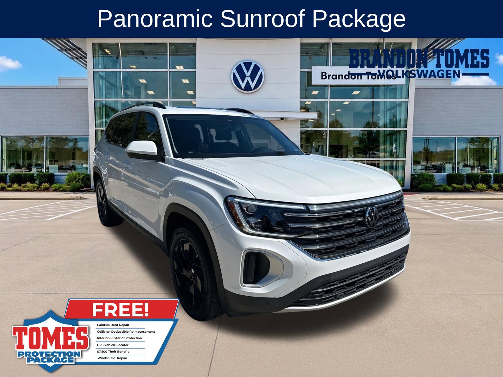 Used 2026 Volkswagen Atlas SE FWD image 1