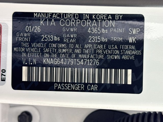 Used 2026 Kia K5 GT-Line w/ GT-Line Premium Package FWD image 49
