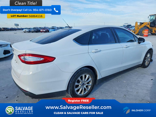 Used 2016 Ford Fusion S FWD image 4