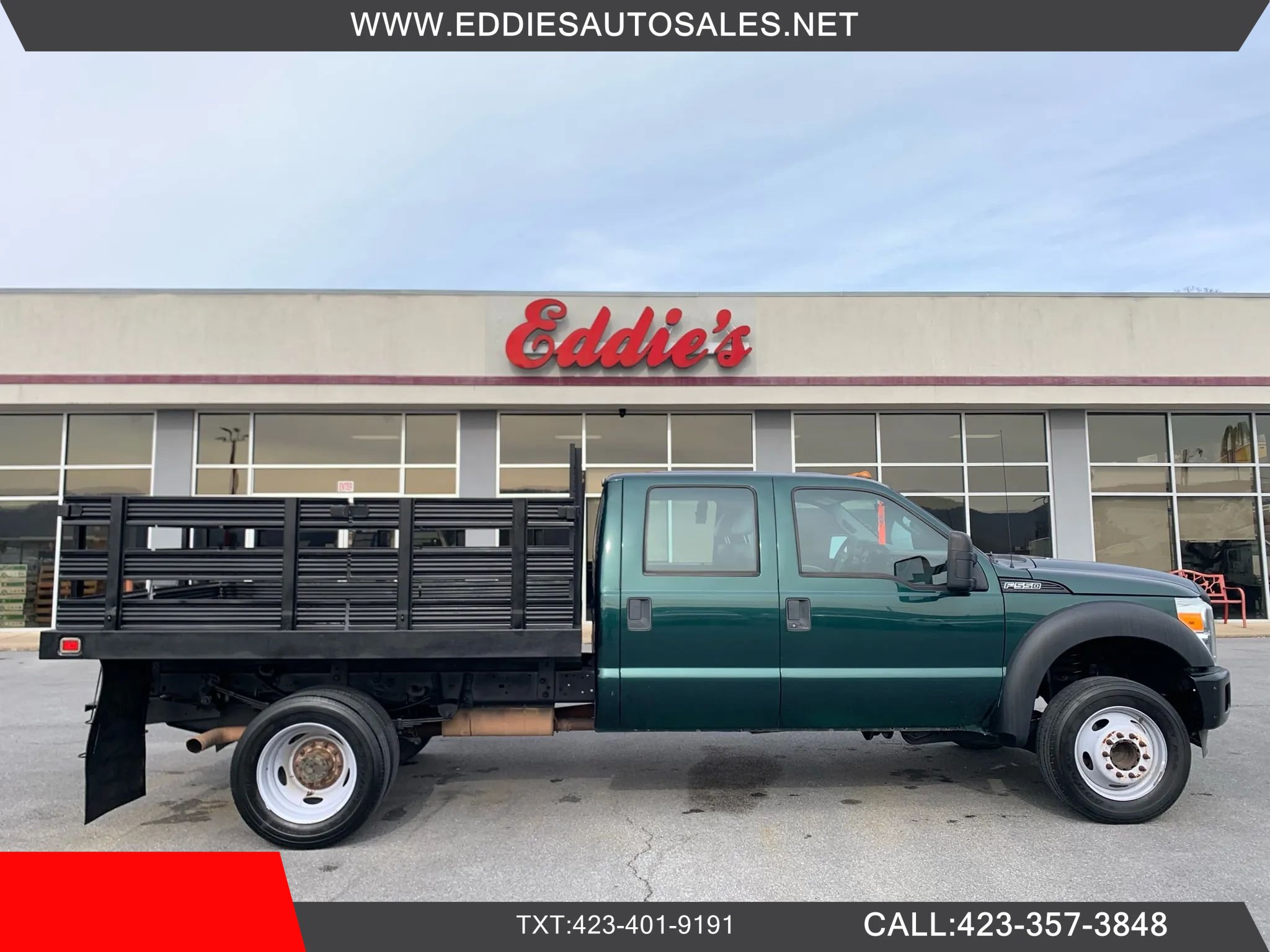 Used 2011 Ford F550 2WD Crew Cab Super Duty w/ Trailer Tow Pkg image 1