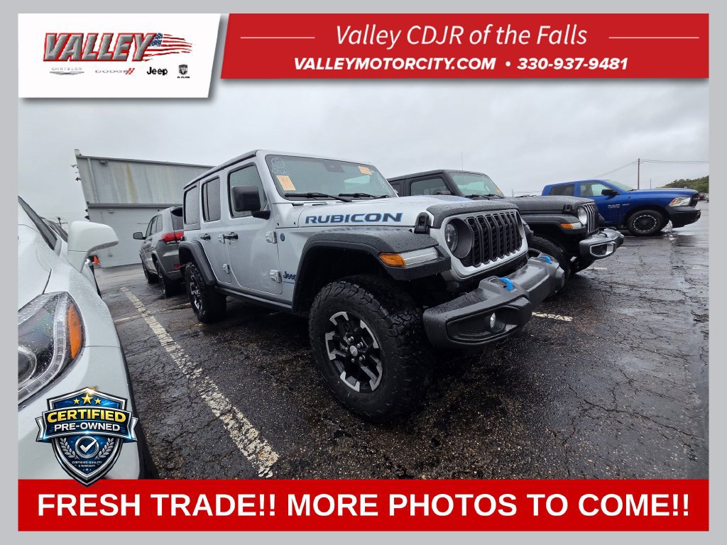 Used 2024 Jeep Wrangler Unlimited Rubicon 4xe AWD/4WD image 1