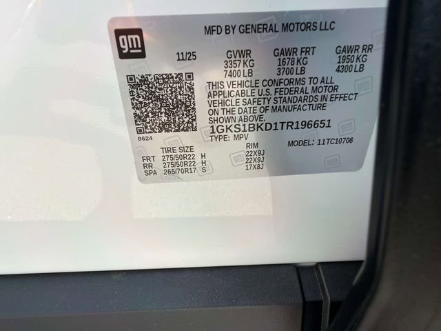 New 2026 GMC Yukon Elevation image 30