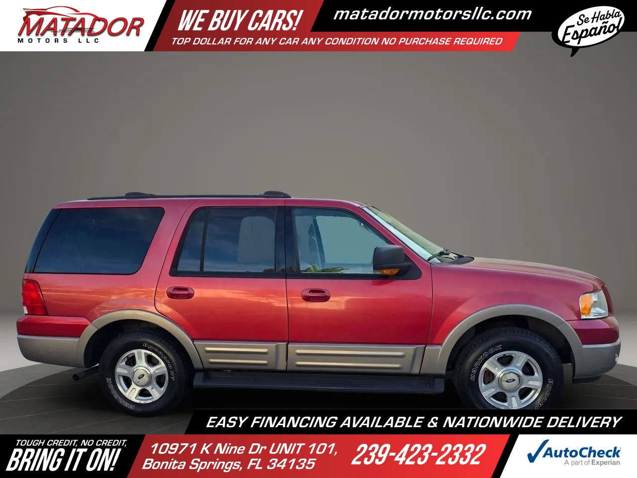Used 2003 Ford Expedition Eddie Bauer AWD/4WD image 4