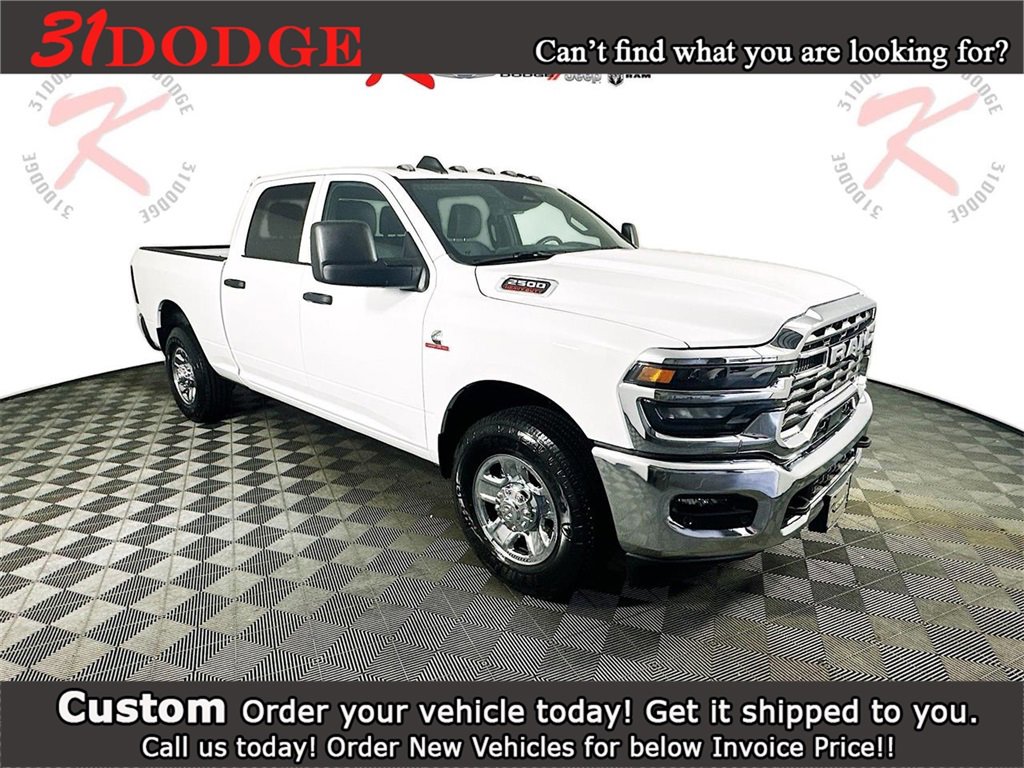 New 2025 RAM 2500 Tradesman w/ Chrome Appearance Group