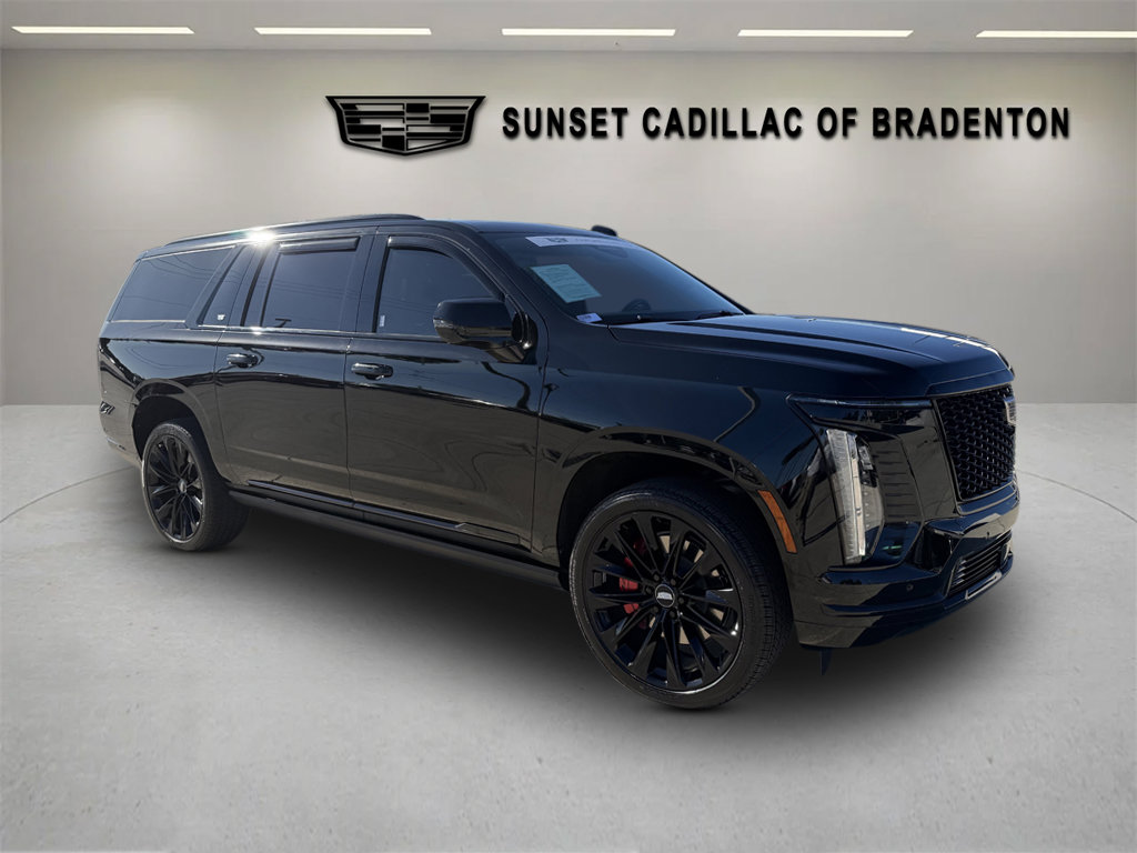 Certified 2025 Cadillac Escalade ESV Sport Platinum w/ LPO, ONYX Package