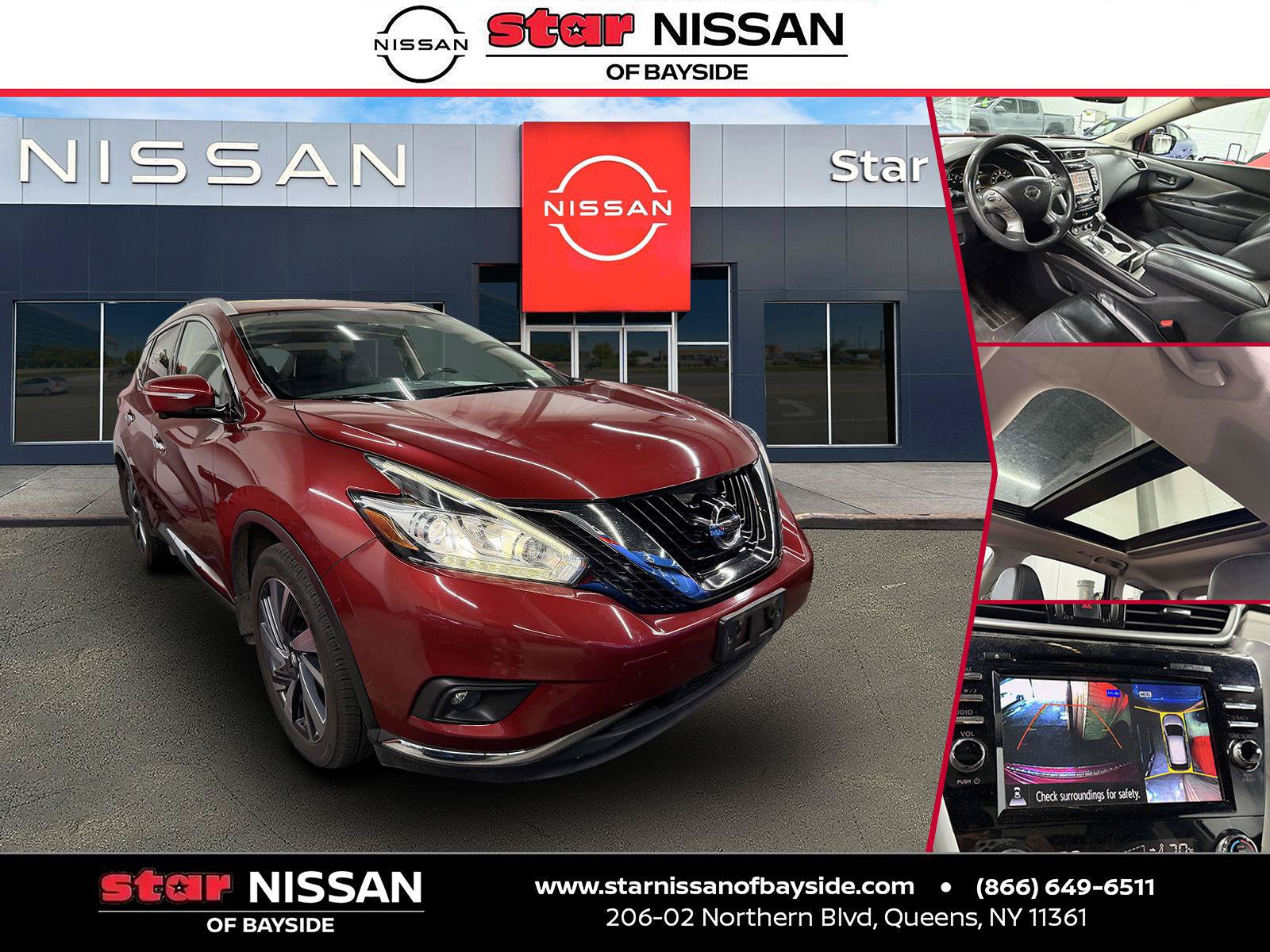 Used 2015 Nissan Murano Platinum w/ Platinum Technology Package