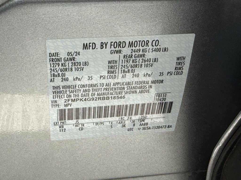 New 2024 Ford Edge SE image 40