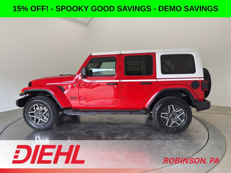 New 2026 Jeep Wrangler Unlimited Sahara w/ Whitecap Package AWD/4WD image 4