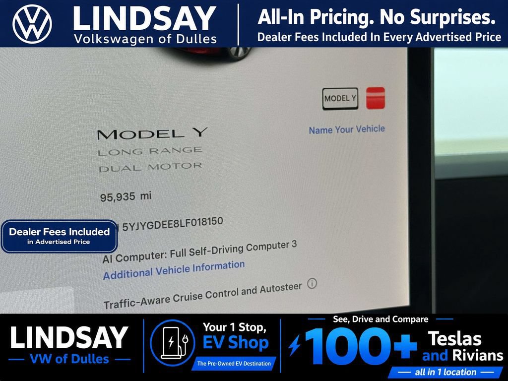 Used 2020 Tesla Model Y Long Range AWD/4WD image 20