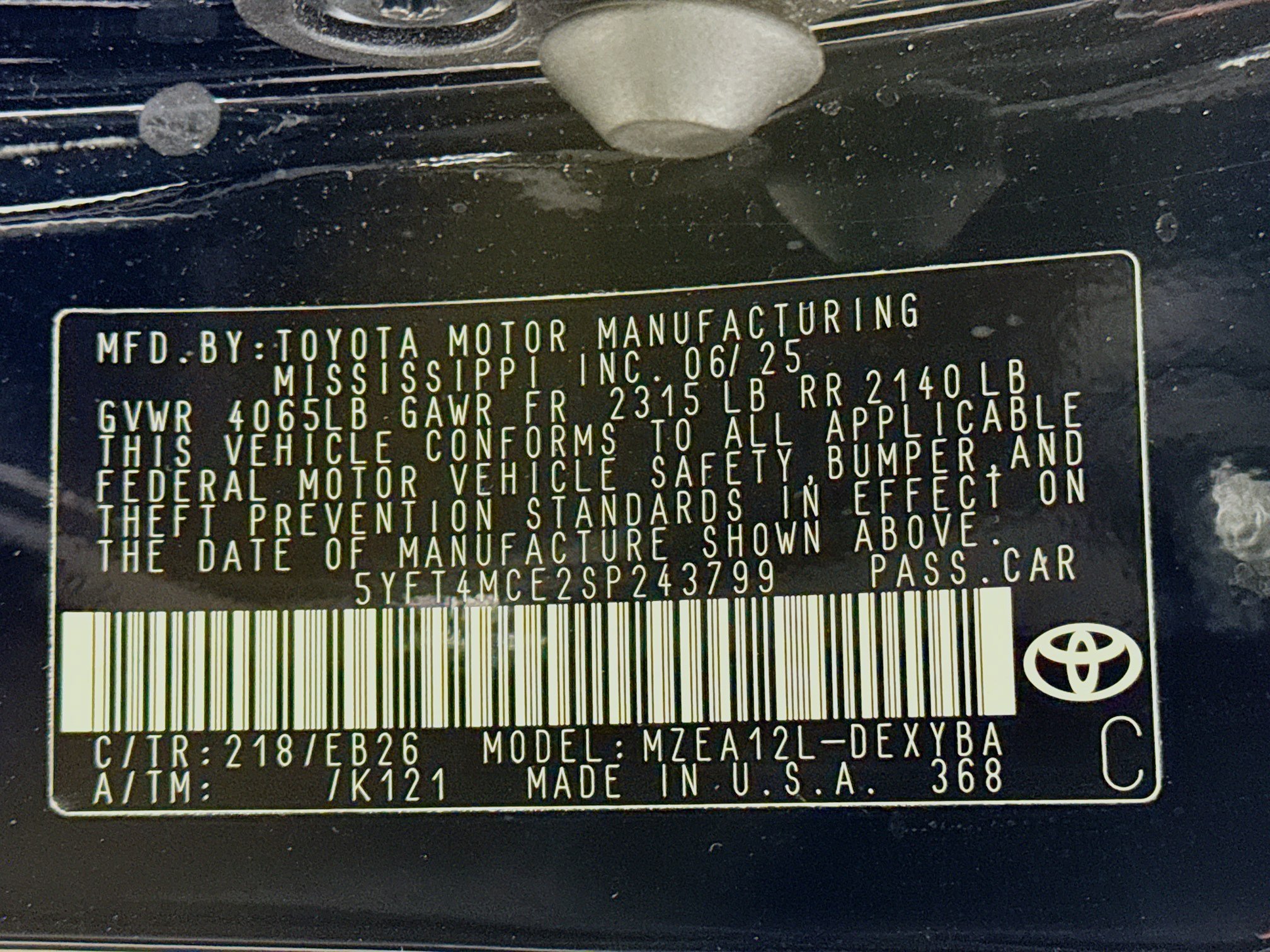 Certified 2025 Toyota Corolla XSE FWD image 34