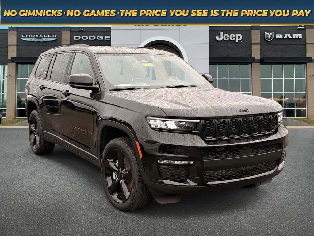 New 2025 Jeep Grand Cherokee L Limited w/ Black Appearance Package AWD/4WD image 1