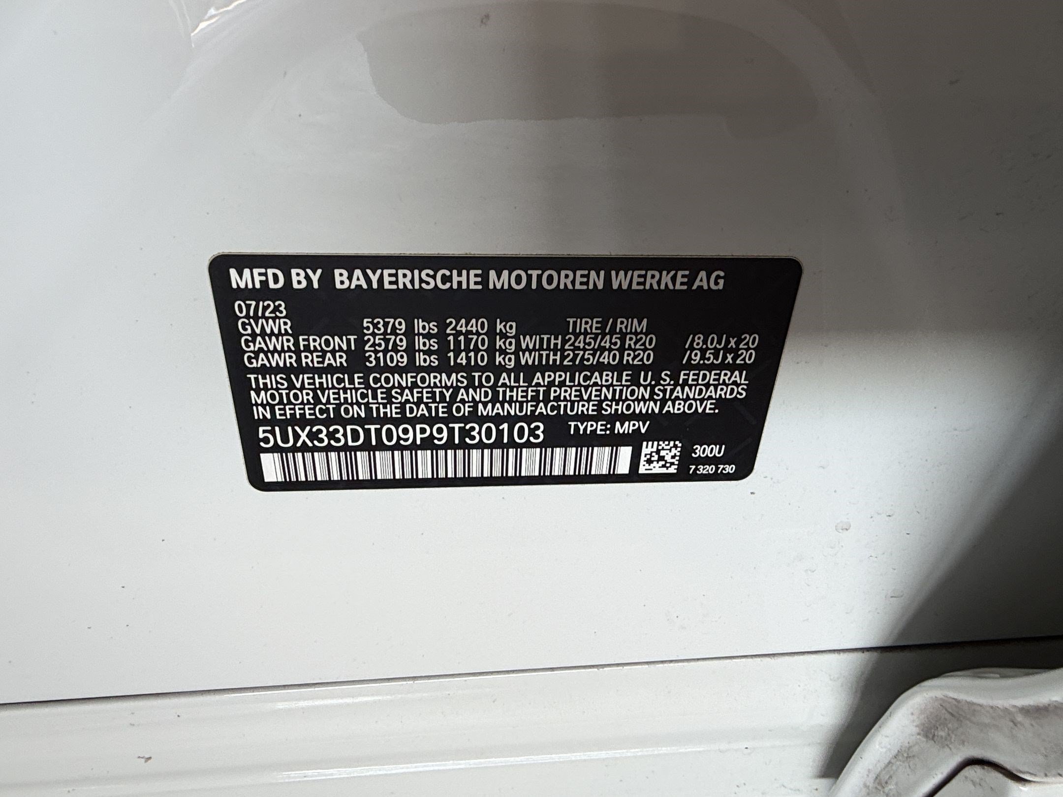 Used 2023 BMW X4 xDrive30i w/ M Sport Package AWD/4WD image 12