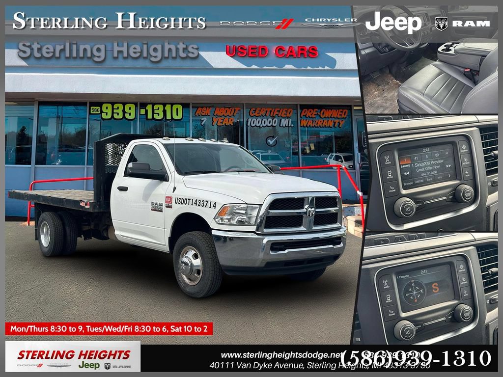 Used 2017 RAM 3500 Tradesman w/ Power & Remote Entry Group RWD image 1