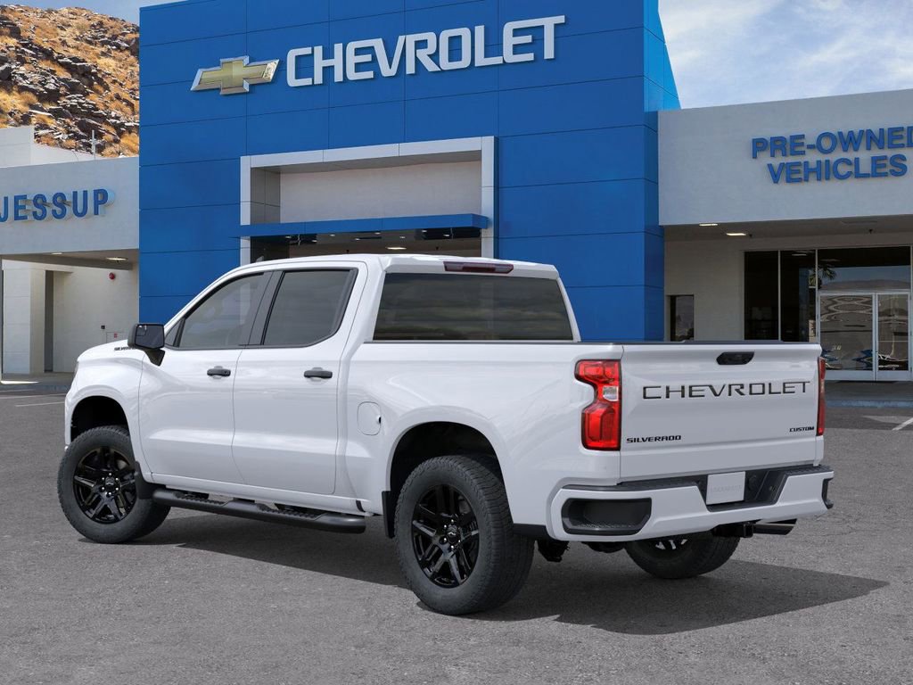 New 2026 Chevrolet Silverado 1500 Custom w/ Turbomax Blackout Package image 3
