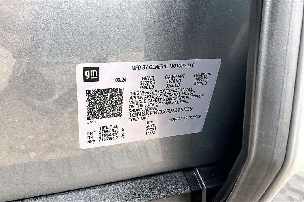 Used 2024 Chevrolet Tahoe Z71 w/ Luxury Package AWD/4WD image 36
