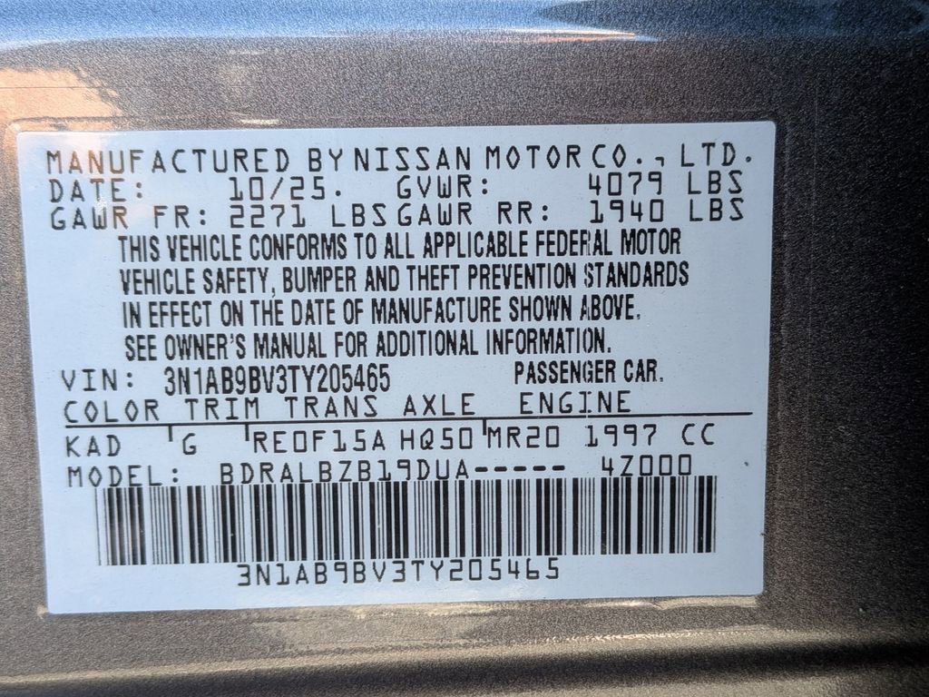 New 2026 Nissan Sentra S w/ Floor Mat Package FWD image 34