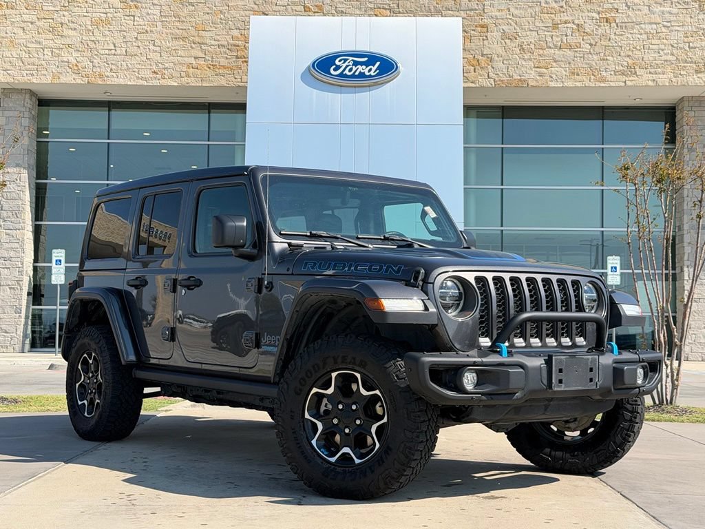 Used 2022 Jeep Wrangler Unlimited Rubicon 4xe w/ Steel Bumper Group AWD/4WD video 1