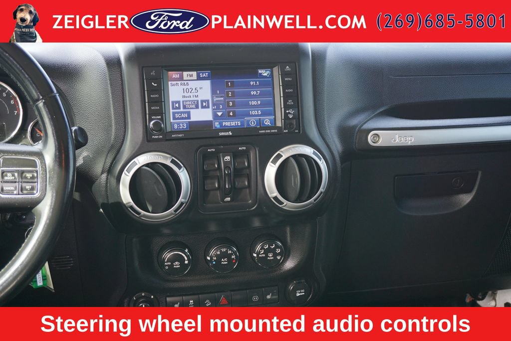 Used 2012 Jeep Wrangler Unlimited Sahara w/ Dual Top Group AWD/4WD image 14