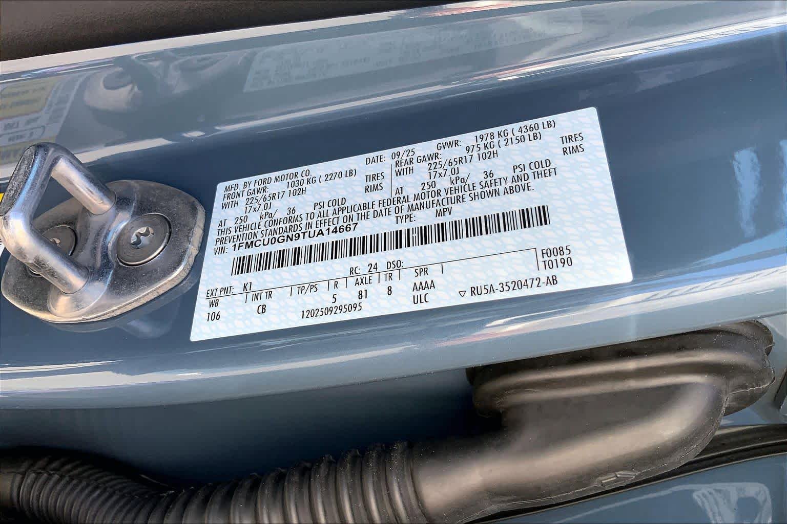 New 2026 Ford Escape Active w/ Tech Pack #1 image 16