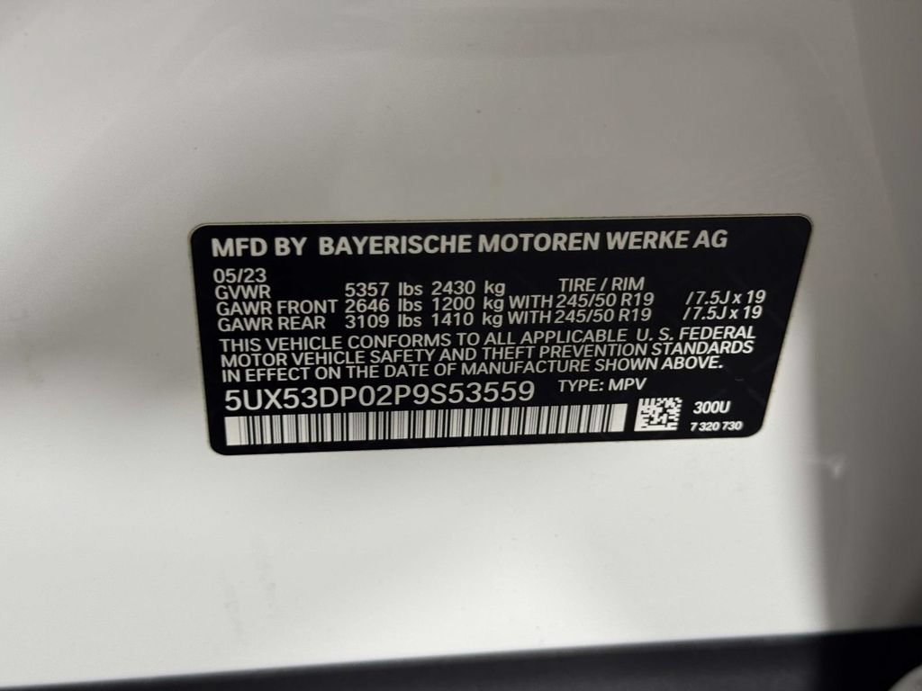 Used 2023 BMW X3 xDrive30i w/ Premium Package AWD/4WD image 16