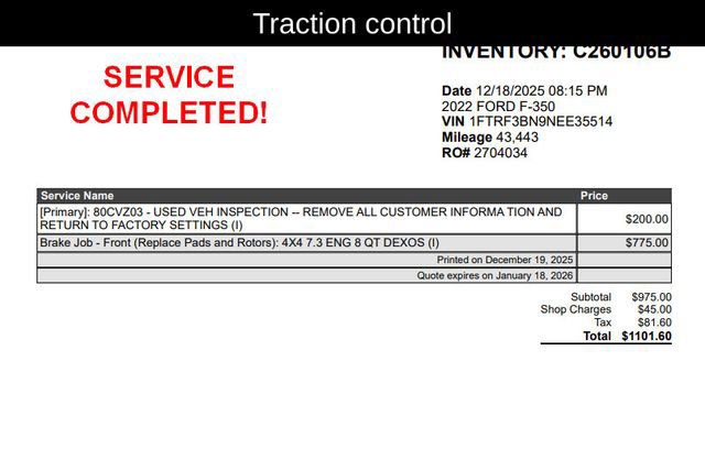 Used 2022 Ford F350 XL w/ STX Appearance Package image 17