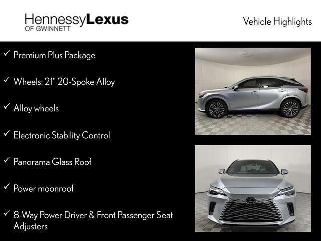 Used 2023 Lexus RX 350 Premium Plus w/ Cold Area Package image 12