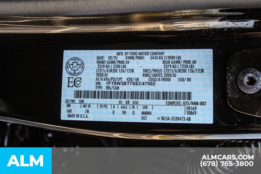 Used 2025 Ford F350 Platinum AWD/4WD image 40