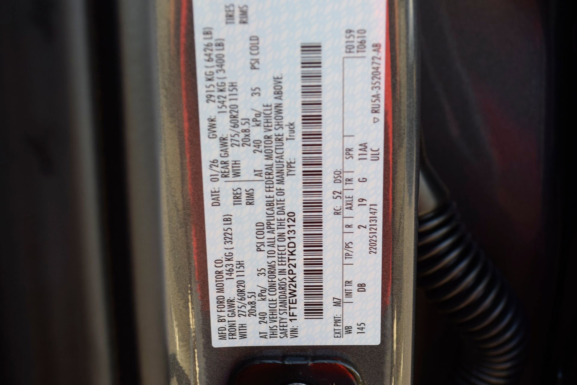 New 2026 Ford F150 STX w/ Equipment Group 200A image 26