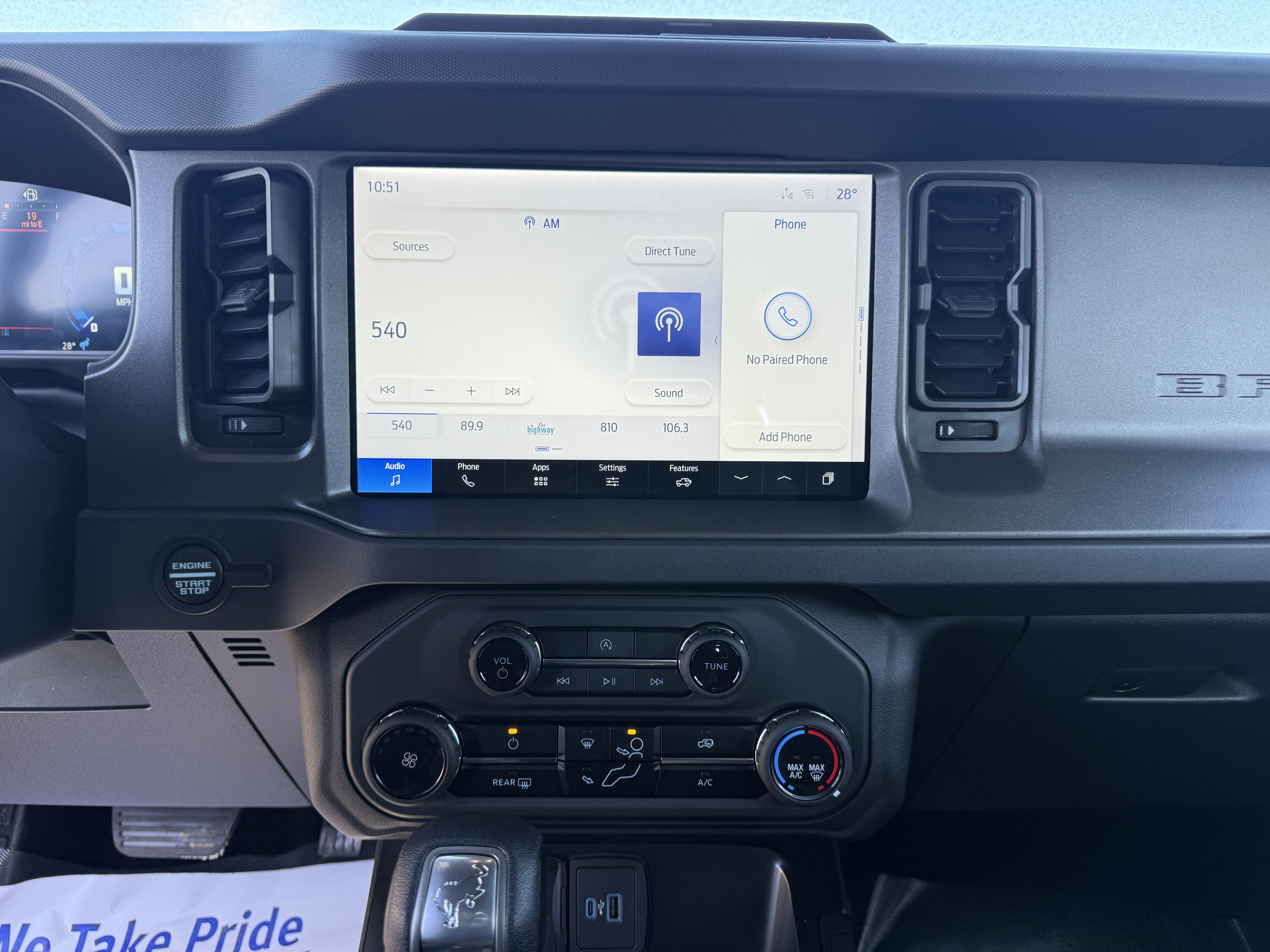 New 2025 Ford Bronco 2-Door AWD/4WD image 13