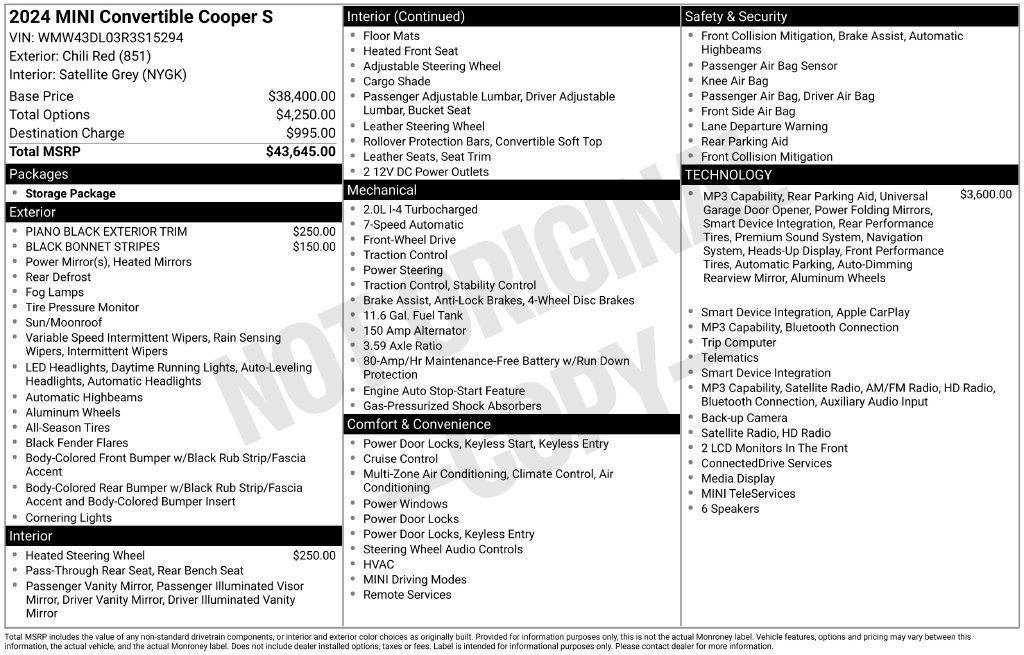 Used 2024 MINI Cooper S FWD image 5