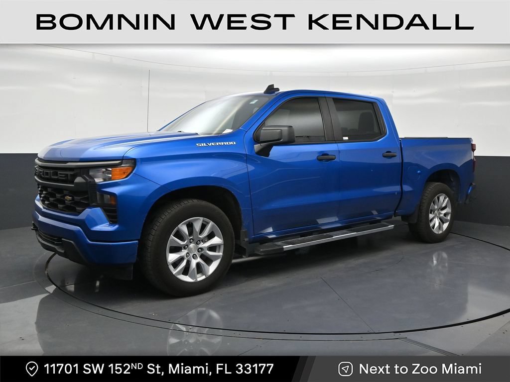 Used 2022 Chevrolet Silverado 1500 Custom RWD image 1