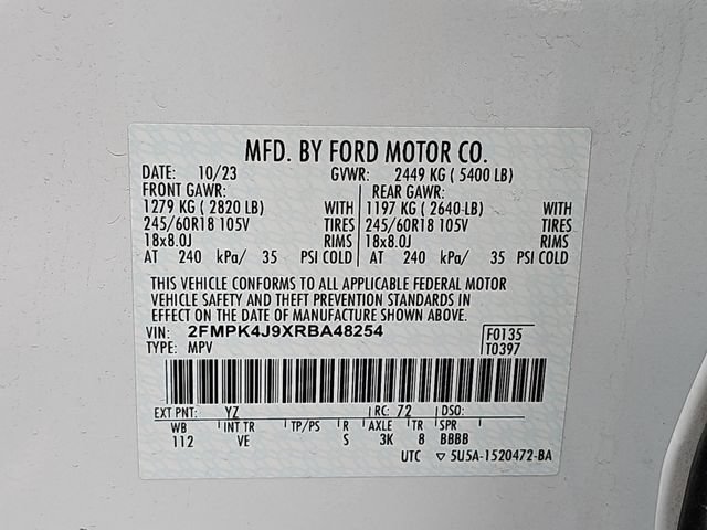 Used 2024 Ford Edge SEL AWD/4WD image 38