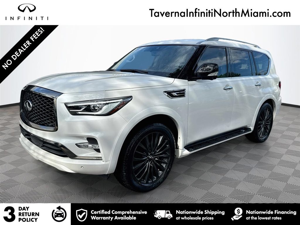 Certified 2023 INFINITI QX80 Premium Select w/ Cargo Package