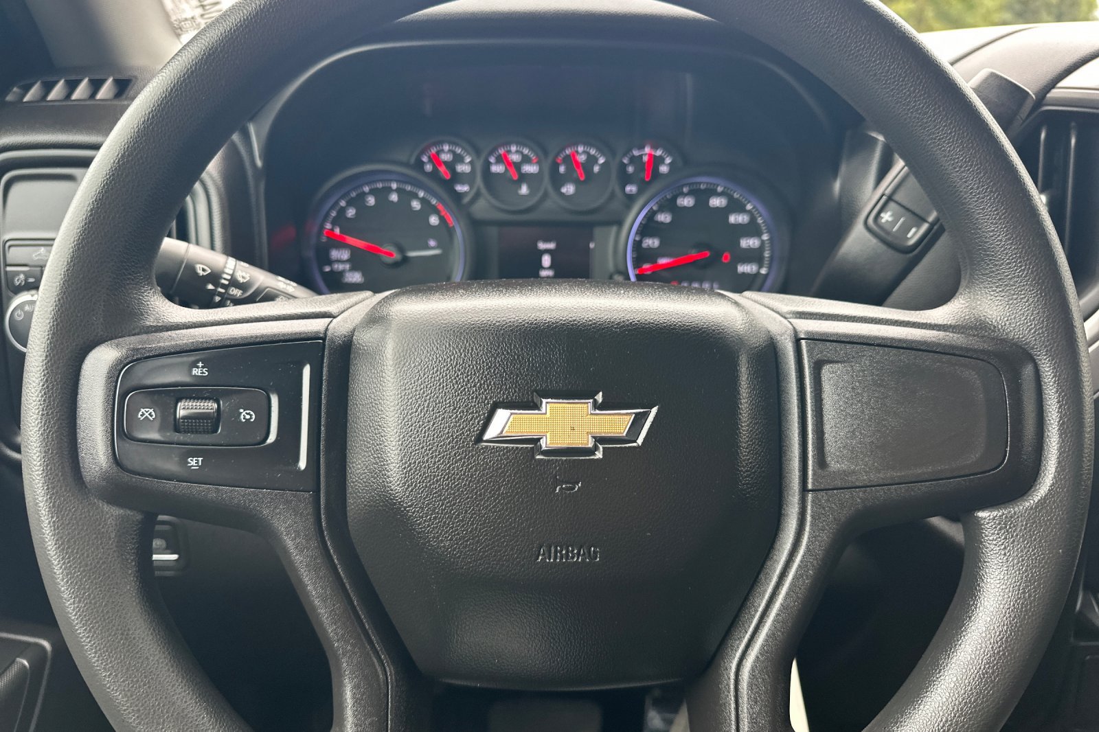 Used 2021 Chevrolet Silverado 1500 Custom w/ LPO, Dark Essentials Package RWD image 21