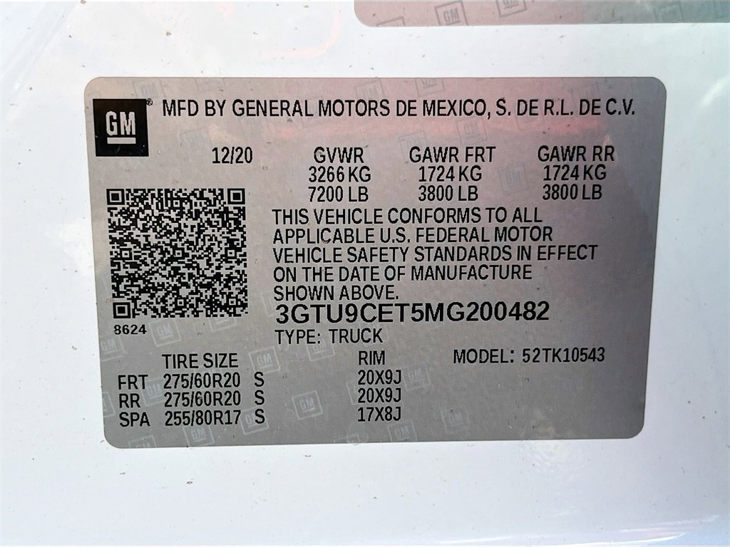 Used 2021 GMC Sierra 1500 Elevation image 30