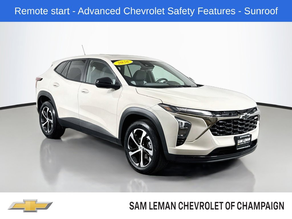 Used 2026 Chevrolet Trax RS w/ Sunroof Package FWD image 1