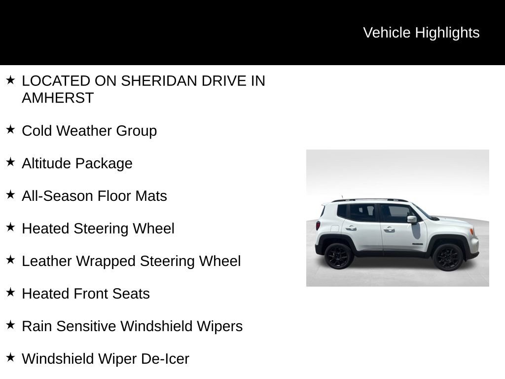 Used 2020 Jeep Renegade Altitude AWD/4WD image 5