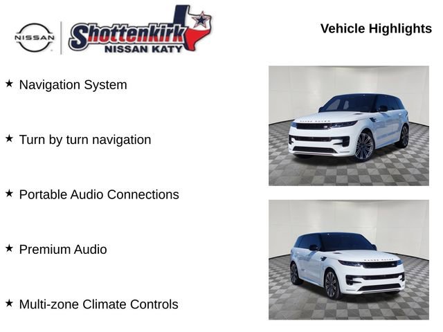 Used 2023 Land Rover Range Rover Sport SE Dynamic image 12